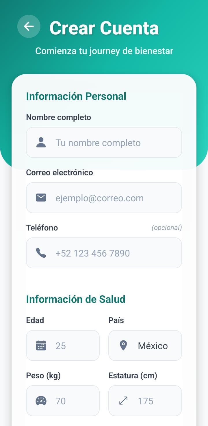 Well Natural App Mockup